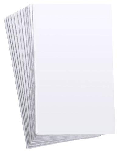 12 Double Sided Adhesive Foam Sheets - 3D White Dual-Adhesive for Shaker Cards & Scrapbooking