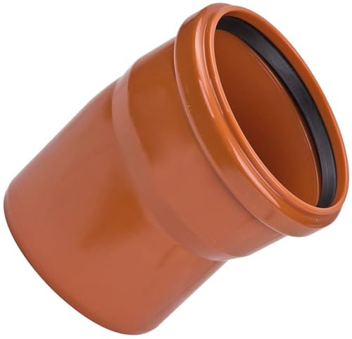 KG Rohr Kanalrohr Abwasser Bogen Abzweig Muffe Abwasserrohr Schachtrohr (KG Bogen, DN 110 15Grad)