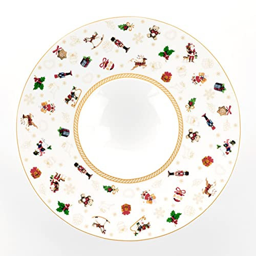 WEISSESTAL Piatto Fondo Gourmet 28CM Xmas