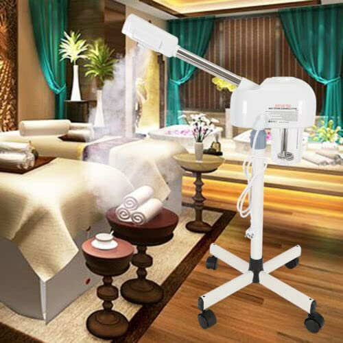 Vaporisateur facial pour studio de maquillage quotidien hydratant et visage Machine à pulvériser à froid Sauna facial Ozone Vaporisateur à ozone Vaporisateur à vapeur Appareil à vapeur froid chaud