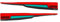 BIKE-label Dekor Motorradaufkleber 3D kompatibel mit Yamaha MT-125 Cyan Storm X550200