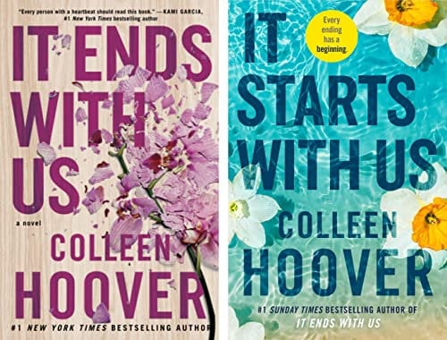 It Ends with Us 2 Books Series By Colleen Hoover [It Ends with Us and It Starts with Us]