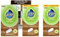 Fluffy Duster Starter Kit Duster Starter Kit x1 Handle x2 Duster and x2 Fluffy Duster 5pk Refills Plus 7 Bathroom Smell Tips by Brillhouse (Total x1 Duster Handle,x12 Dusters), 3 boxes