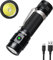 Wurkkos WK03 LED Mini Taschenlampe, 1800 Lumen Extrem Hell Taschenlampe USB-C Wiederaufladbar Mit SST40 LED, IP68 Wasserdicht Tragbarer EDC Taschenlampe mit 3000 mAh Stromversorgung