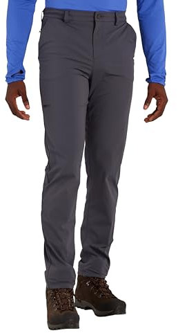 Marmot Herren Arch Rock Pant, Wasserabweisende Trekking-Hose, atmungsaktive Funktionshose, Softshell, Winddichte Wanderhose, Dark Steel, 32