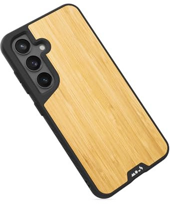Mous - Hülle für Samsung Galaxy S24 Plus - Bambus - Limitless 5.0 - Handyhülle S24 Plus MagSafe-Kompatibel Case - Schutzhuelle