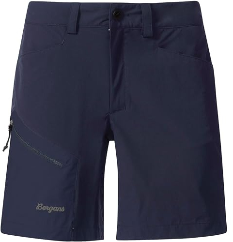 Bergans Damen Vaagaa Light Softshell Shorts, navy blue, L|M