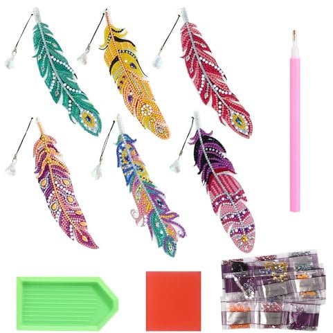 Bastelset Mädchen 5 6 7 8 9 10 Jahre, Diamond Painting Kinder, Bastelsets für Kinder ab 6 Jahren, Geschenke für Mädchen,kreatives Basteln für Feiertage und Geburtstage für Erwachsene und Kinder