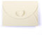 PresentFill® Briefumschläge (50 x Stück) DIN C6 ohne Fenster mit Herz Verschluss in Chamois Creme Beige - aus 210 / gm² starkem 100% Recycling Vintage Kraftpapier im Format 162 x 114 mm