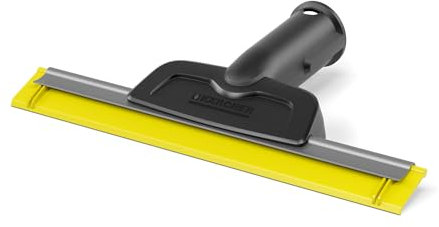 Kärcher Boquilla para limpieza de ventanas Comfort con labio de secado largo y flexible para una limpieza de ventanas higiénica y sin marcas, accesorio original de limpiadoras de vapor de Kärcher
