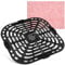 Placa de parrilla para freidora de aire, capacidad 6QT, 24.5×24 cm, placa de parrilla para freidora de aire, bandeja para crujientes, antiadherente, rejilla para tostadora en cocina y horno