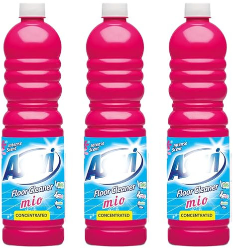 Floor Cleaner Concentrate – Powerful Spanish Household Cleaner for Deep Dirt Removal – Mio 1L x3 Pack – Long-Lasting & Effective Cleaning Solution