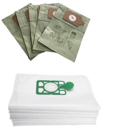 FUANA Lot de 10 sacs d'aspirateur de rechange pour aspirateur Numatic pour Henry pour aspirateur Hoover 40,7 x 31,5 cm