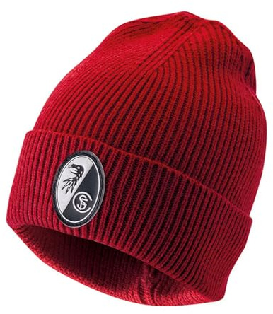 SC Freiburg Beanie Logo rot Wintermütze Mütze Hut Chapeau Sombrero