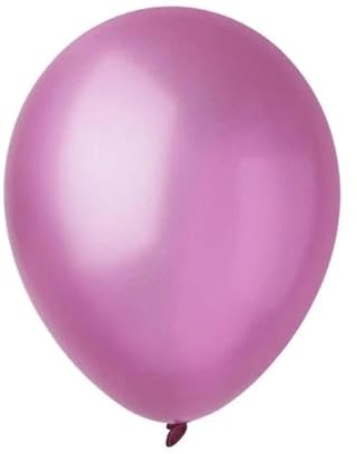 Decomex Ballons Metallic Hellrosa 28cm 100pcs