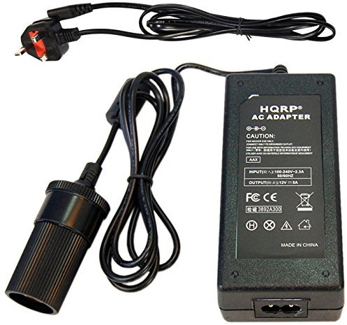HQRP AC Adapter 220V to 12V 5Amp Converter for 40001 Igloo Kool Mate 56 Quart Cooler
