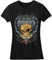 Five Finger Death Punch Trouble (Donna) Schwarz 100% Baumwolle