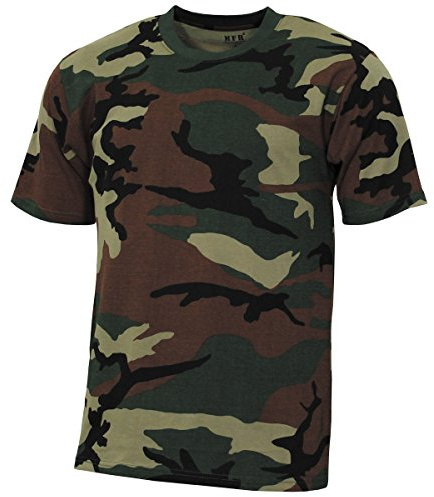 MFH Men's US Streetstyle T-Shirt Woodland Size XXL