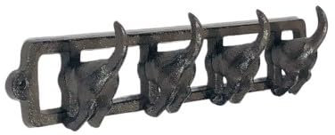 Haken für Hundeschwanz, Gusseisen, 4 Stück