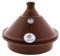 CERÁMICA RAMBLEÑA | Tajín barro refractario con tapadera | Tajín fuego directo | Tajín cerámica tradicional | Tajín para horno | Tajín con tapadera 31x31x25 cm