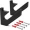 Mobilefox Skateboard Wand Halterung Longboard Halter Snowboard Haken Universal Schwarz