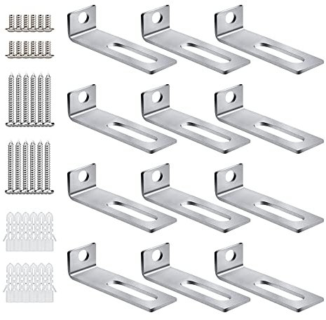 WhiteboardMontagezubehör, WhiteboardHalterungen, WhiteboardInstallationsset enthält Aufhängerstützen, Schrauben und Erweiterungsrohr zum Aufhängen von Whiteboards, Bürobedarf (38 x 9,5 x 12 mm),
