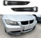 Auto Frontspoiler Lippe für BMW 3 Series E90 E91 Pre-Facelift 320i 330i 2005-2008, FrontstoßStange Splitter Antikollisions Diffusor Front Flaps Lippen Kinn Schutz Zubehör,Carbon-Fiber-Look