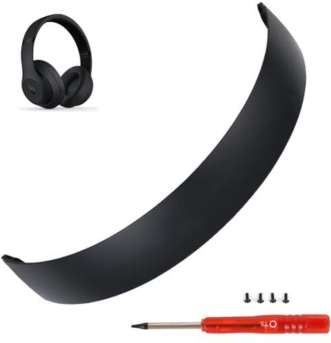 Studio 3 Wireless Headband as Same as The OEM Replacement Arch Band Studio3 Parts Accessories Compatible with Beats by Dr. Dre Studio 3/A1914 Studio 2 Wired/Wireless Headphones (Matte Black)