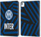 Head Case Designs Licenciado Oficialmente Inter Milan Resumen 1 Patrones Carcasa de Cuero Tipo Libro Compatible con Apple iPad Air 2020/2022