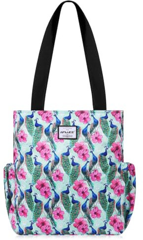 HAWEE Mode Damen Handtasche mit Reißverschluss Casual Frauen Schultertasche Umhängetasche Groß Einkaufstasche Wasserdicht Henkeltasche für Reise Arbeit Schule Tägliches Leben Gym Strand