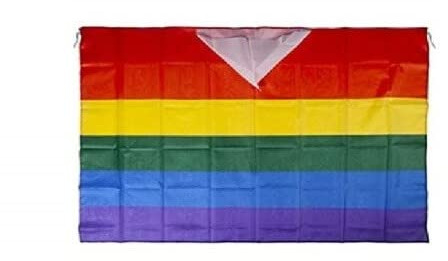 TRTO 1x Gay Pride RAINBOW FLAG Carnival Wearable Festival Dress Festival Carnival Celebrations, Party, and For Decorations