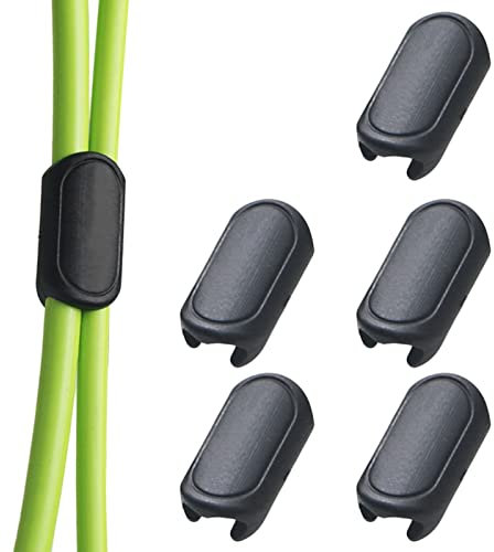 Weppduk Kabelklemmen für Fahrräder | Klemmen für C-Clips aus ABS 5/10 Stück für Bremsleitung, Schlauchschellen für Rennrad für Bremsschaltkabel