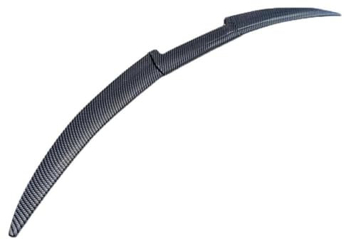 Auto Heckspoiler für BMW I4 G26 2021-2024,Heckspoiler Flügel Splitter Universal Tailget Deckel Klappe Lippe Spoiler Diffusor Dekoration Zubehör,B1-Carbon Fiber Look
