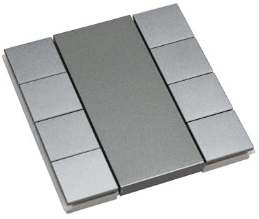 LED CONNEX KNX Wallpanel SR-KN9551NK8 Metall 8-Taster