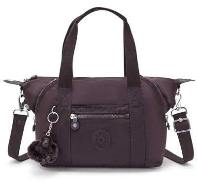 Kipling Art Mini, Kleine Handtasche (mit abnehmbarem Schultergurt), 18.5 x 80 x 38 cm, Ultimate Plum (LILA)