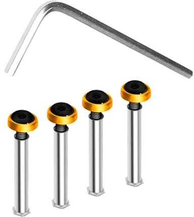 MOIDHSAG 4pcs Flat Head Long Screws For 25mm Thickness Computer Fan Long Screws Fan Nut Screw Efficient Cooling Fixation