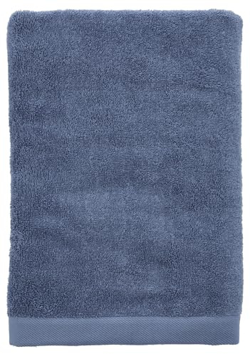 Södahl Comfort Organic Handtuch aus 100% Bio-Baumwollfrottee, 70 x 140 cm, Blau
