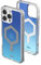 URBAN ARMOR GEAR Plyo MS Case kompatibel mit Apple iPhone 16 Pro Max Hülle (Wireless Charging/Magnetisches Aufladen kompatibel, Air-Soft Ecken, Erhöhter Rand) blau/transparent/Ombre