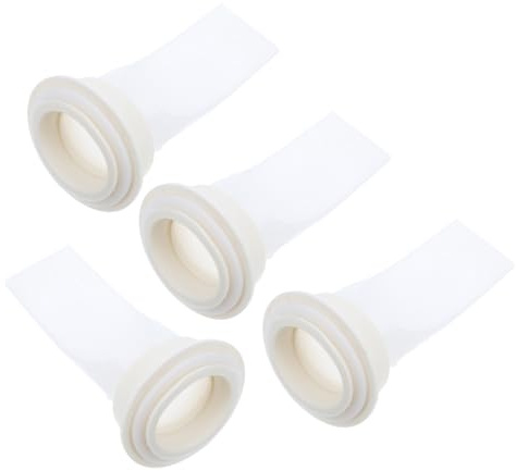 Garneck 4pcs Drainage Pipe Deodorization Sealing Ring Sink Floor Drain Backflow Preventer Shower Floor Drain Sealer Hair Trap for Shower