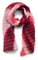 Street One Damen A572807 Gemusterter Schal, Glory Red, A