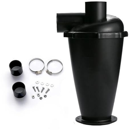 Jfbsgbs Aspirapolvere Turbo Filtro for Lavorazione del Legno Ciclone Separatore Filtro for Aspirapolvere Industriale E Domestico Ciclone Raccoglipolvere