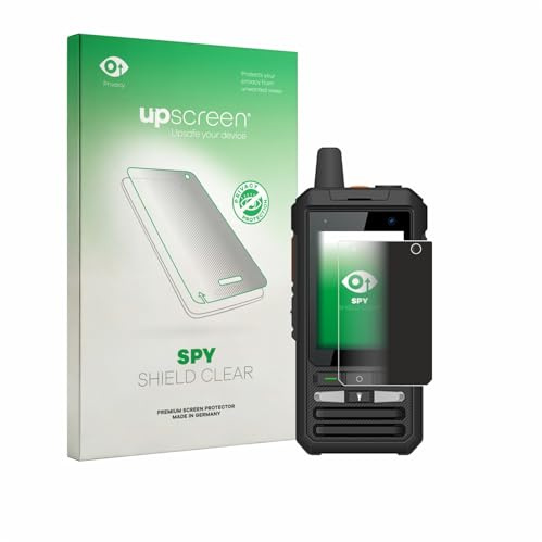 upscreen Anti-Spy Blickschutzfolie für Uniwa F80S Made in Germany, Privacy Screen Displayschutz-Folie [Sichtschutz, Blaulichtfilter]