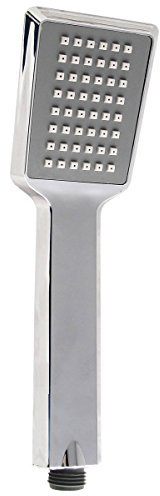 Moderne rechteckige Design Handbrause/Duschbrause/Duschkopf/Stabbrause/mit Antikalkdüsen/verchromt/eckig/Standard 1/2 Zoll-Gewinde