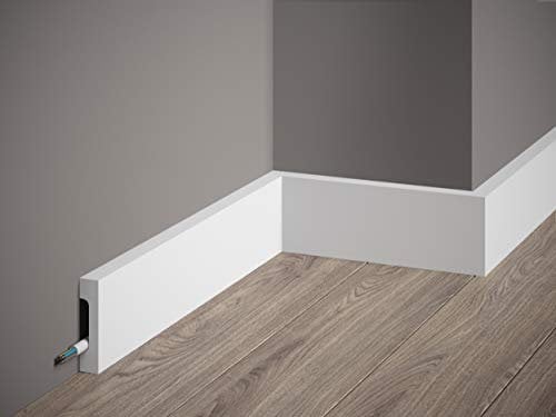 Mardom Decor Skirting Board I MD359 I Modern Skirting Boards Floor Strip I 200 x 7.0 x 5/8