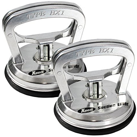Xpert Heavy Duty 50Kg Single Cup Glass Suction Lifter (2 Pack)
