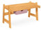 BioKinder Kinderschreibtisch Jugendschreibtisch Leon Erle höhenverstellbar & neigbar Schreibtischschublade 142 x 76 x 50-75 cm