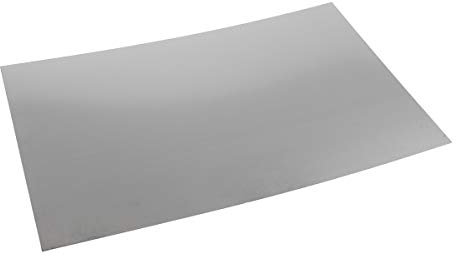 RS PRO Edelstahlblech, 500mm x 300mm x 0.5mm, 316, Silber, Packung a 2 Stück
