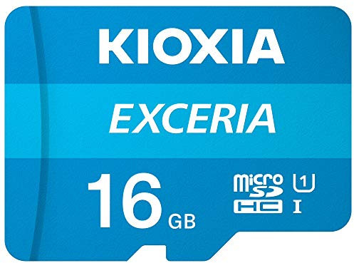 Kioxia 16GB Exceria U1 Class 10 microSD