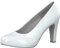 MARCO TOZZI Damen Pumps mit Trichterabsatz Vegan, Weiß (White Patent), 39 EU