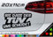 bis das der TÜV uns scheidet Sticker Plakette Pickerl Tuning Spruch JDM 20x11cm in 21 Farben